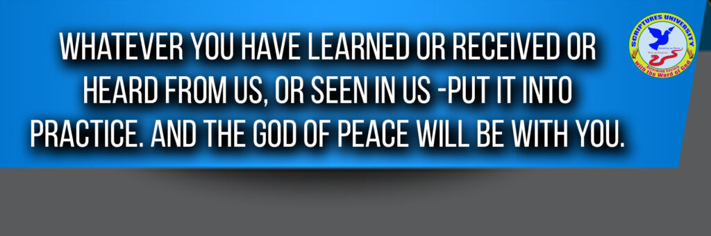 Scriptures University Videos